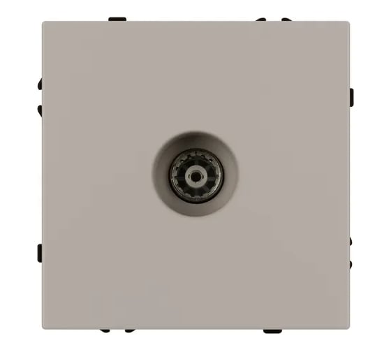 Розетка ТВ Arlight ARL NOBE софт-тач кашемир SCT-MTV1-SFPL-CA 1шт 061895(1)