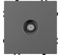 Розетка спутниковая Arlight ARL NOBE софт-тач серый базальт SCT-MST1-SFPL-GR 1шт 054299(1)