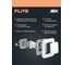 Выключатель IEK FLITE 1-клавишный 2 полюса 10А ВС6/21-1-2-ФлБ белый FI-V10-1-10-1-2-K01 3
