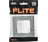 Рамка IEK FLITE 1-местная РУ-1-К-ФлС серый FI-M12-32-20-K03 2