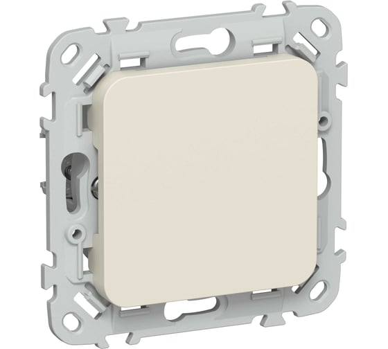 Заглушка с суппортом IEK FLITE ЗГ-ФлСл сливочный FI-PL10-K86