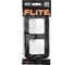 Рамка IEK FLITE 2-местная РУ-2-А-ФлЧ черный FI-M22-31-20-K02 2