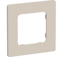 Рамка IEK FLITE 1-местная РУ-1-К-ФлЛ льняной FI-M12-32-20-K88