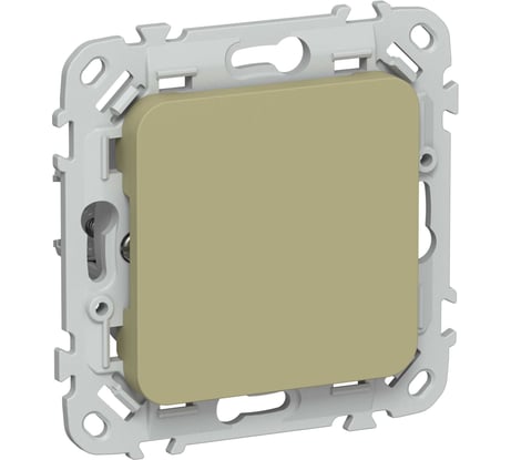 Заглушка с суппортом IEK FLITE ЗГ-ФлО оливковый FI-PL10-K26
