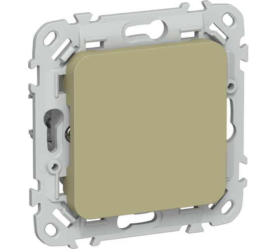 Заглушка с суппортом IEK FLITE ЗГ-ФлО оливковый FI-PL10-K26
