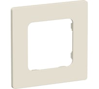 Рамка IEK FLITE 1-местная РУ-1-К-ФлСл сливочный FI-M12-32-20-K86