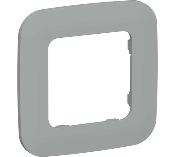 Рамка IEK FLITE 1-местная РУ-1-А-ФлС серый FI-M12-31-20-K03