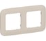 Рамка IEK FLITE 2-местная РУ-2-А-ФлЛ льняной FI-M22-31-20-K88 1