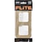 Рамка IEK FLITE 2-местная РУ-2-А-ФлХ хаки FI-M22-31-20-K59 2