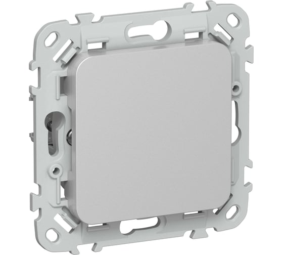 Заглушка с суппортом IEK FLITE ЗГ-ФлА алюминий FI-PL10-K47