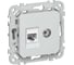 Розетка IEK FLITE 2-местная RJ45/TV категория 5Е UTP РКТВ5е-2-0-ФлЖ жемчуг FI-AK22-1-K36 1