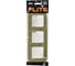 Рамка IEK FLITE 3-местная РУ-3-А-ФлО оливковый FI-M32-31-20-K26 2