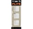 Рамка IEK FLITE 3-местная РУ-3-А-ФлСл сливочный FI-M32-31-20-K86 2