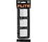 Рамка IEK FLITE 3-местная РУ-3-А-ФлЧ черный FI-M32-31-20-K02 2