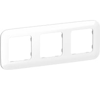 Рамка IEK FLITE 3-местная РУ-3-А-ФлБ белый FI-M32-31-20-K01
