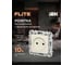 Розетка IEK FLITE без з/к с з/ш б/к 10А РСш01-1-ФлСл сливочный FI-R13-10-1-K86 2