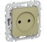 Розетка IEK FLITE без з/к с з/ш б/к 10А РСш01-1-ФлО оливковый FI-R13-10-1-K26 1