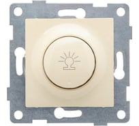 Механизм диммера GUSI ELECTRIC Bravo 500 W, СУ, бежевый С10Д6-003