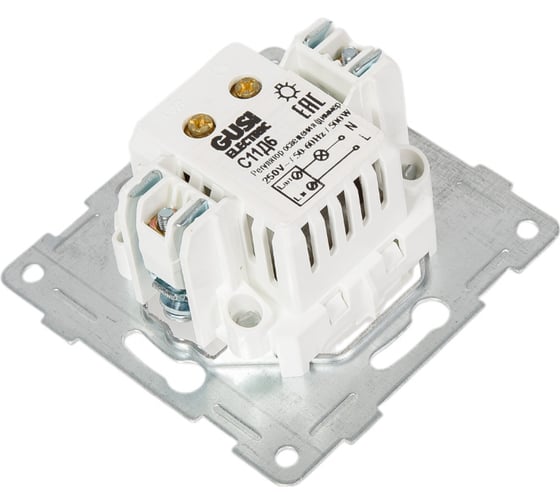 Механизм диммера GUSI Electric 500 W, СУ, жемчуг С11Д6-028