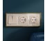 Рамка на 3 поста Werkel Baguette W0032853 (белый/золотистая латунь) a072284 4