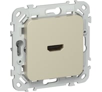Розетка HDMI IEK FLITE РШДМА-ФлШ шампань FI-H10-K37