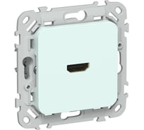Розетка HDMI IEK FLITE РШДМА-ФлХЛ холодный лед FI-H10-K94