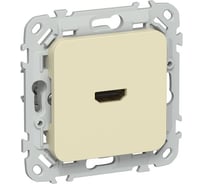 Розетка HDMI IEK FLITE РШДМА-ФлН навахо FI-H10-K87