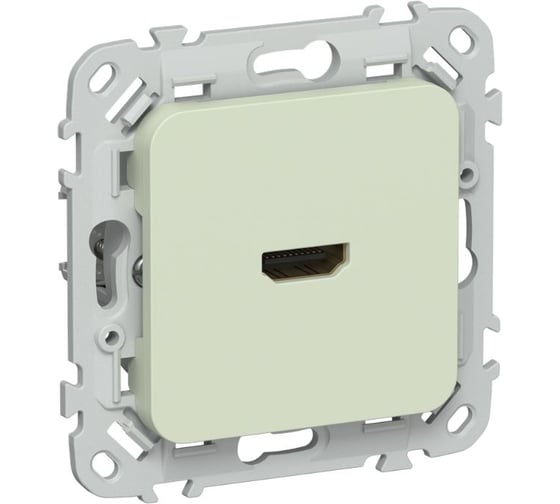 Розетка HDMI IEK FLITE РШДМА-ФлП панг FI-H10-K92