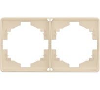 Рамка KRANZ ROUND 2-постовая шелк KR-78-0752-7