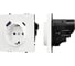 Розетка Arlight ARL NOBE заземляющий контакт, со шторками с USB тип А+С софт-тач белый кварц SCT-MUAC-SFPL-W 1шт 054284(1) 2