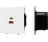Розетка USB Arlight ARL NOBE тип А+С+С софт-тач белый кварц SCT-MUACC-SFPL-FC-WH 1шт 061839(1) 2