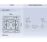 Механизм розетки TV оконечной + SAT Ambrella VOLT 5-862MHz 3.5dB/950-2150MHz 3.8dB VM217 5