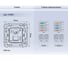 Механизм компьютерной розетки Ambrella VOLT RJ-45 (8P8C) CAT6A 1000 Base-T экранированной с автоматической защитной шторкой VM185 5