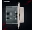 Выключатель диммирующий (механизм) STEKKER 250В, 1200W, серия Мия, RSW10-3106-08, пудровый жемчуг, 50567 15