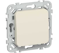 Выключатель IEK FLITE 1-клавишный 10А ВС11-1-0-ФлСл сливочный FI-V10-0-10-1-K86