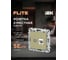 Розетка 2-я IEK FLITE RJ45/TV кат.5Е UTP РКТВ5е-2-0-ФлО ол. FI-AK22-1-K26 2