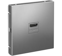 Розетка HDMI Systeme Electric ARTGALLERY механизм, сталь GAL000980