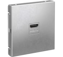 Розетка HDMI Systeme Electric ARTGALLERY механизм, алюминий GAL000380