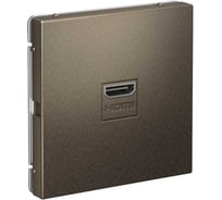 Розетка HDMI Systeme Electric ARTGALLERY механизм, мокко GAL000680