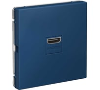 Розетка HDMI Systeme Electric ARTGALLERY механизм, аквамарин GAL001180