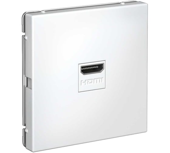 Розетка HDMI Systeme Electric ARTGALLERY механизм, белый GAL000180