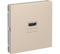 Розетка HDMI Systeme Electric ARTGALLERY механизм, песочный GAL001280