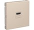 Розетка HDMI Systeme Electric ARTGALLERY механизм, песочный GAL001280 1