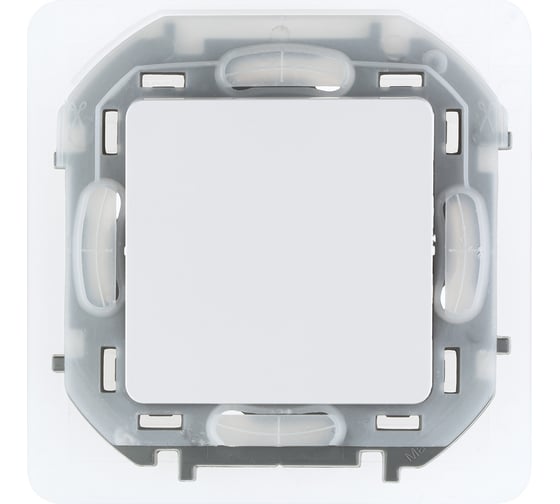 Переключатель Legrand одноклавишный IP44 Legrand Inspiria 10А 250В безвинтовые зажимы белый 673670