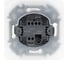 Переключатель Legrand одноклавишный IP44 Inspiria 10А 250В безвинтовые зажимы антрацит 673673 3