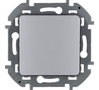 Переключатель Legrand перекрёстный одноклавишный Legrand Inspiria 10А 250В винтовые зажимы алюминий 673682