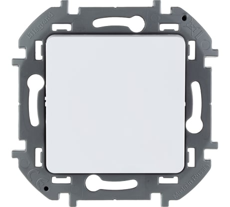 Переключатель Legrand одноклавишный Legrand Inspiria 10А 250В безвинтовые зажимы белый 673650