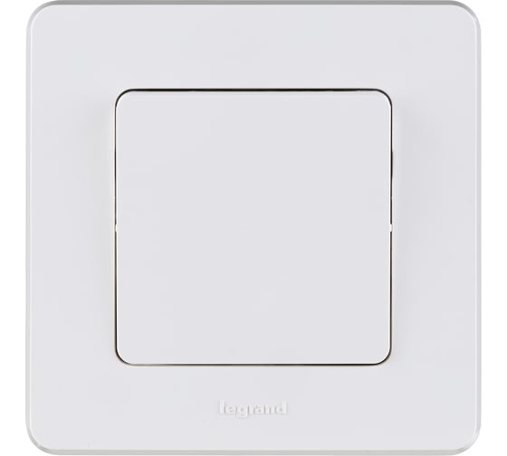 Выключатель Legrand одноклавишный Legrand Inspiria 10А 250В безвинтовые зажимы белый 673600