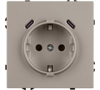 Механизм розетки с USB зарядкой Arlight SCT-NOBE-MUCC-SFPL-CA 1шт 061814
