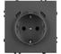 Механизм розетки с USB зарядкой Arlight SCT-NOBE-MUCC-SFPL-GR 1шт 061816 1